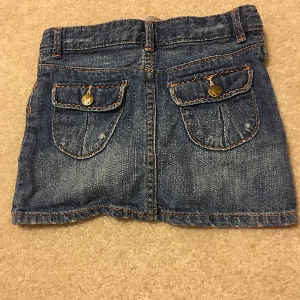 Toddlers' Jean Skirt