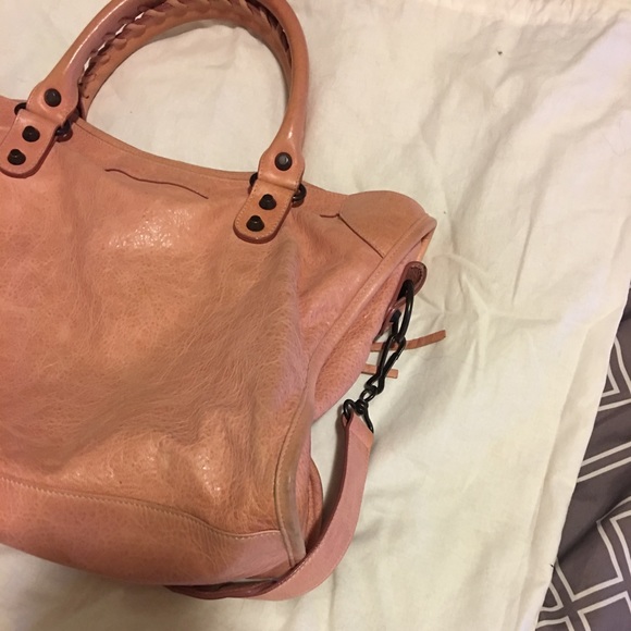 balenciaga city rose