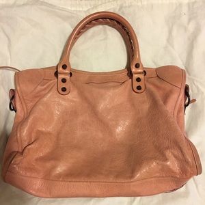 balenciaga city rose