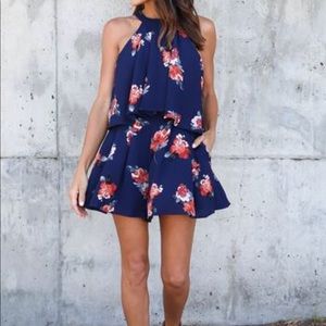 NWT Flowy Floral Romper