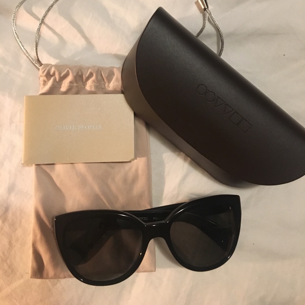 Oliver Peoples Abrie Polarized Sunglasses, NBW