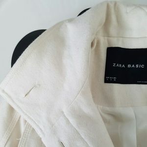 Zara military style wool coat