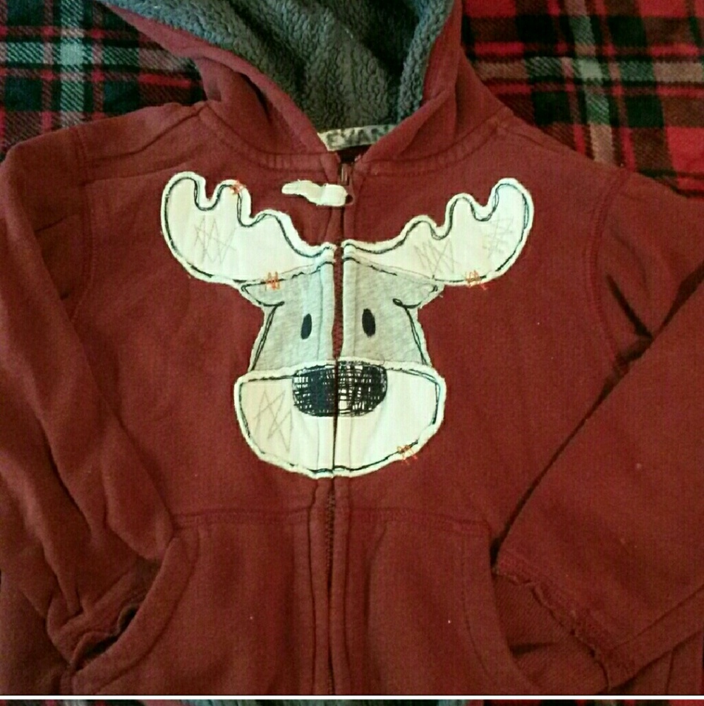 Sonoma Moose Zip-Up Hoodie