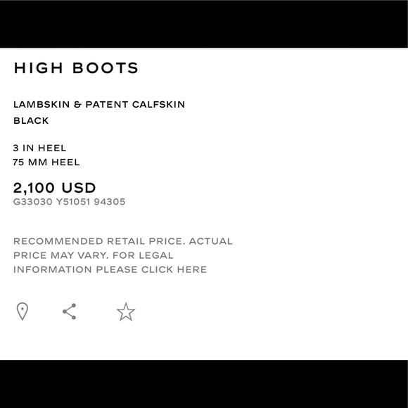 2017 Fall Line New Chanel Boots sz: 39 *SOLD - Picture 8 of 8