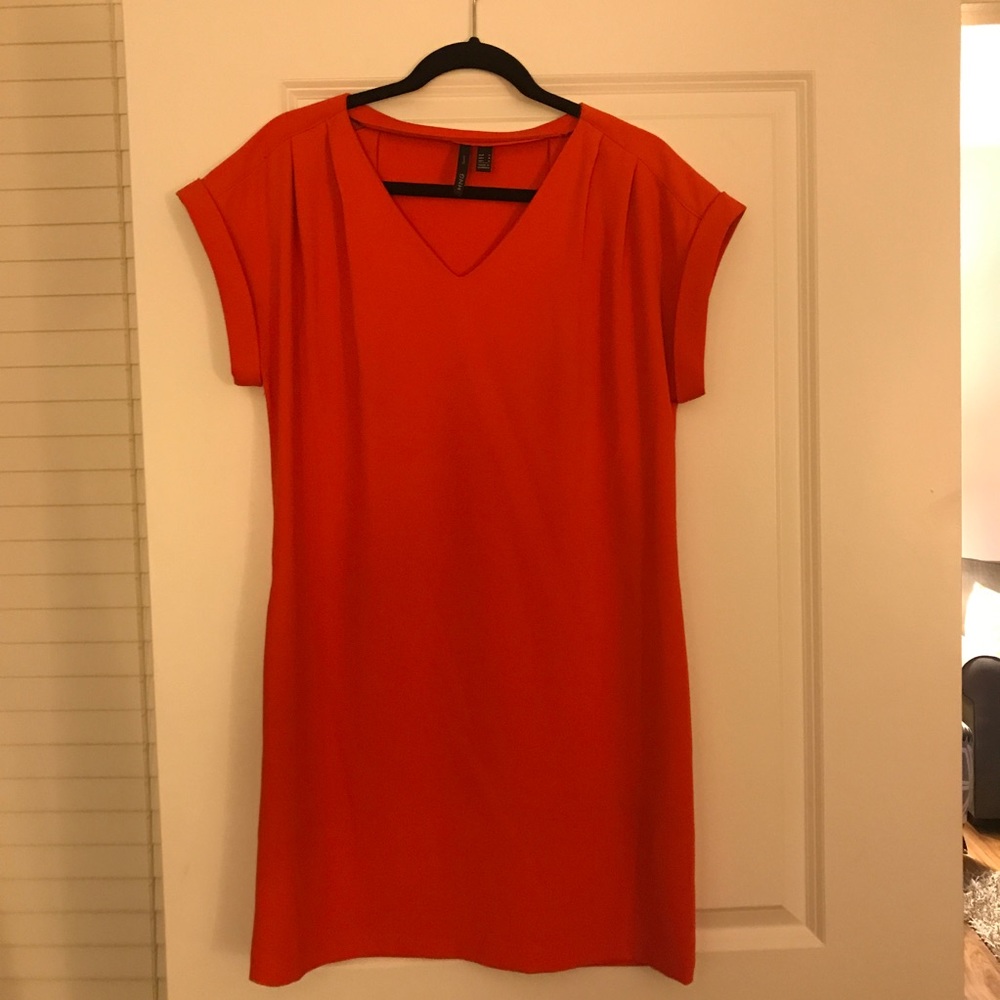 Orange dress