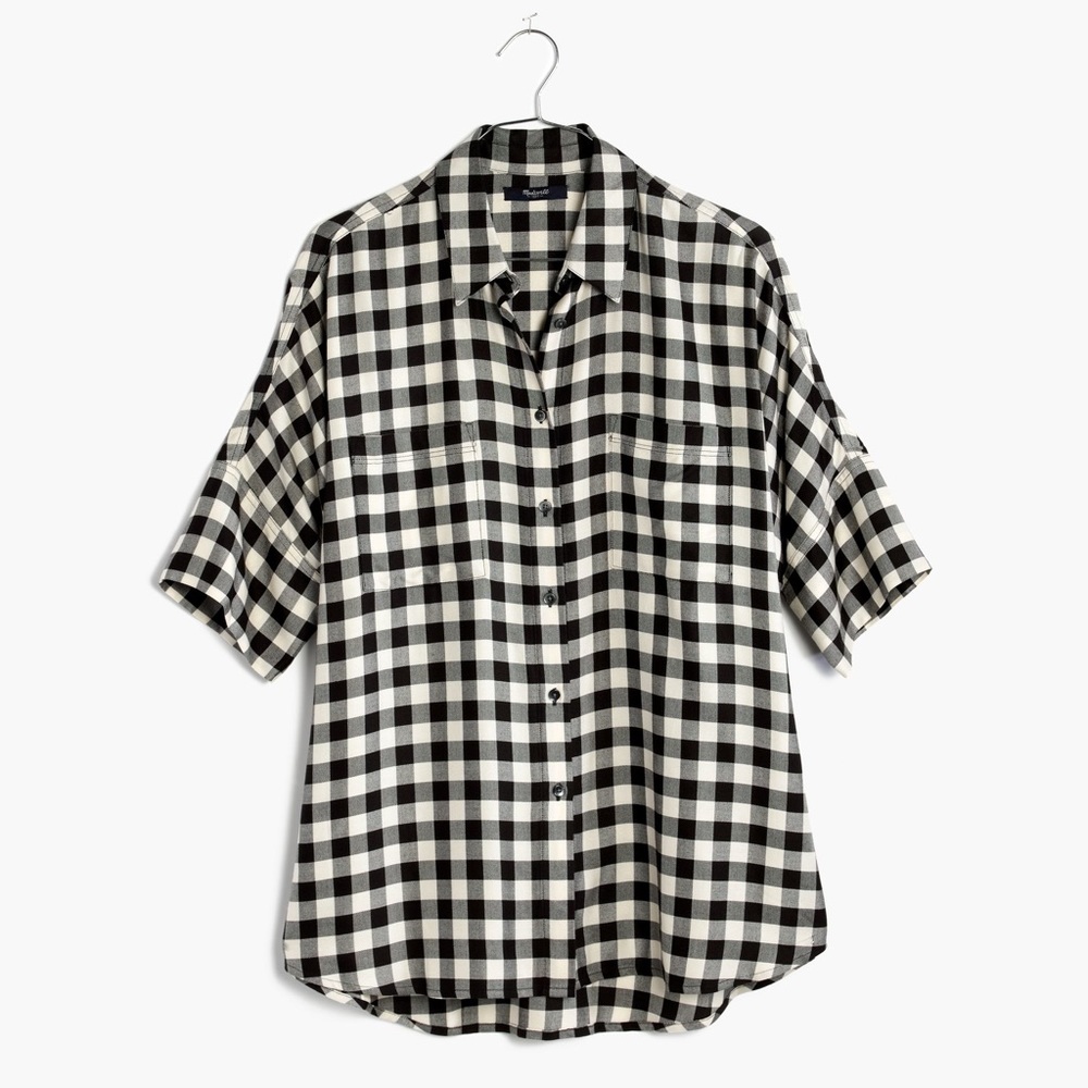 Madewell Courier Shirt in Buffalo Check