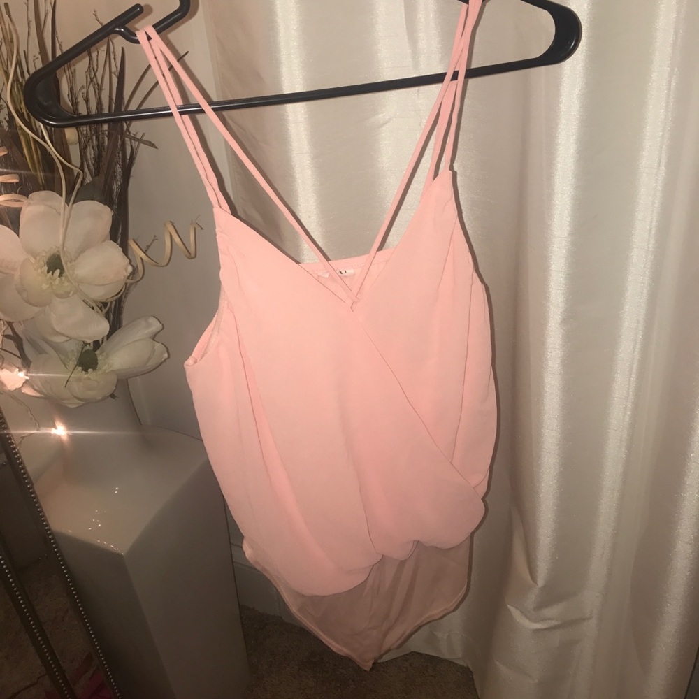 Light pink leotard, Size S