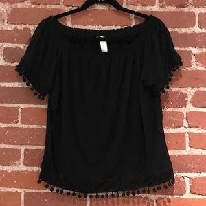 H&M Off the Shoulder Top