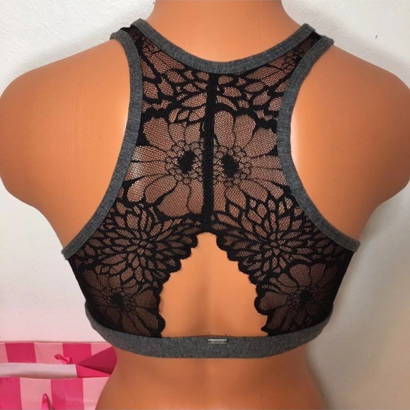 🚫SOLD🚫NEW S PINK VS LACE BACK BRALETTE - Picture 3 of 4