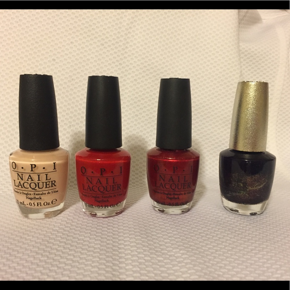 (4) New OPI Nail polishes