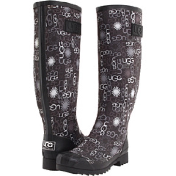UGG Shoes - Ugg Australia Women's Multi Logo Tall Rain Boots