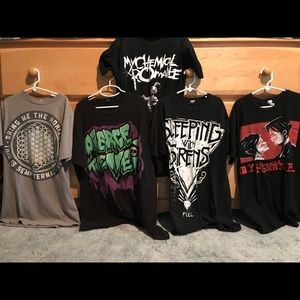 Lot of Band T-Shirts