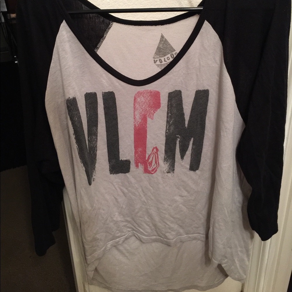 Volcom high low tee