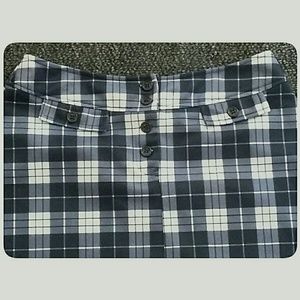 Jazz Sport Skirts - Jazz Sport Black White Plaid Mini-Skirt Size Med Jazz Sport Skirts - Jazz Sport Black White Plaid Mini-Skirt Size Med