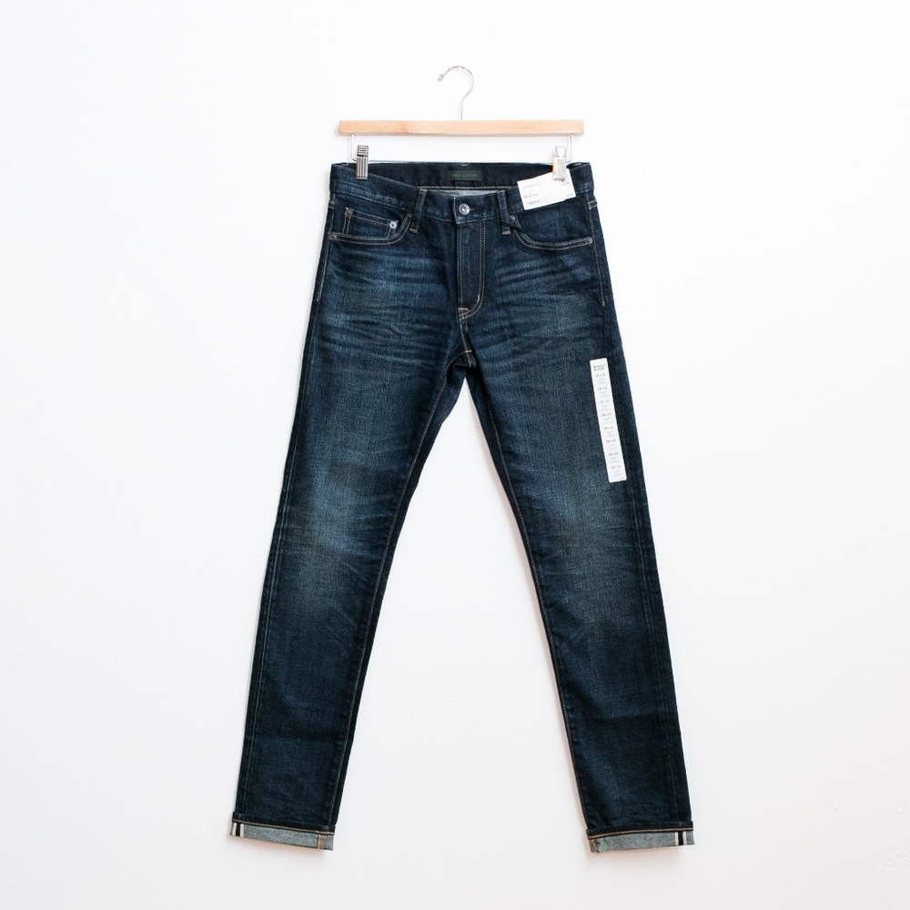 Uniqlo Skinny Washed Selvedge Denim 28x32