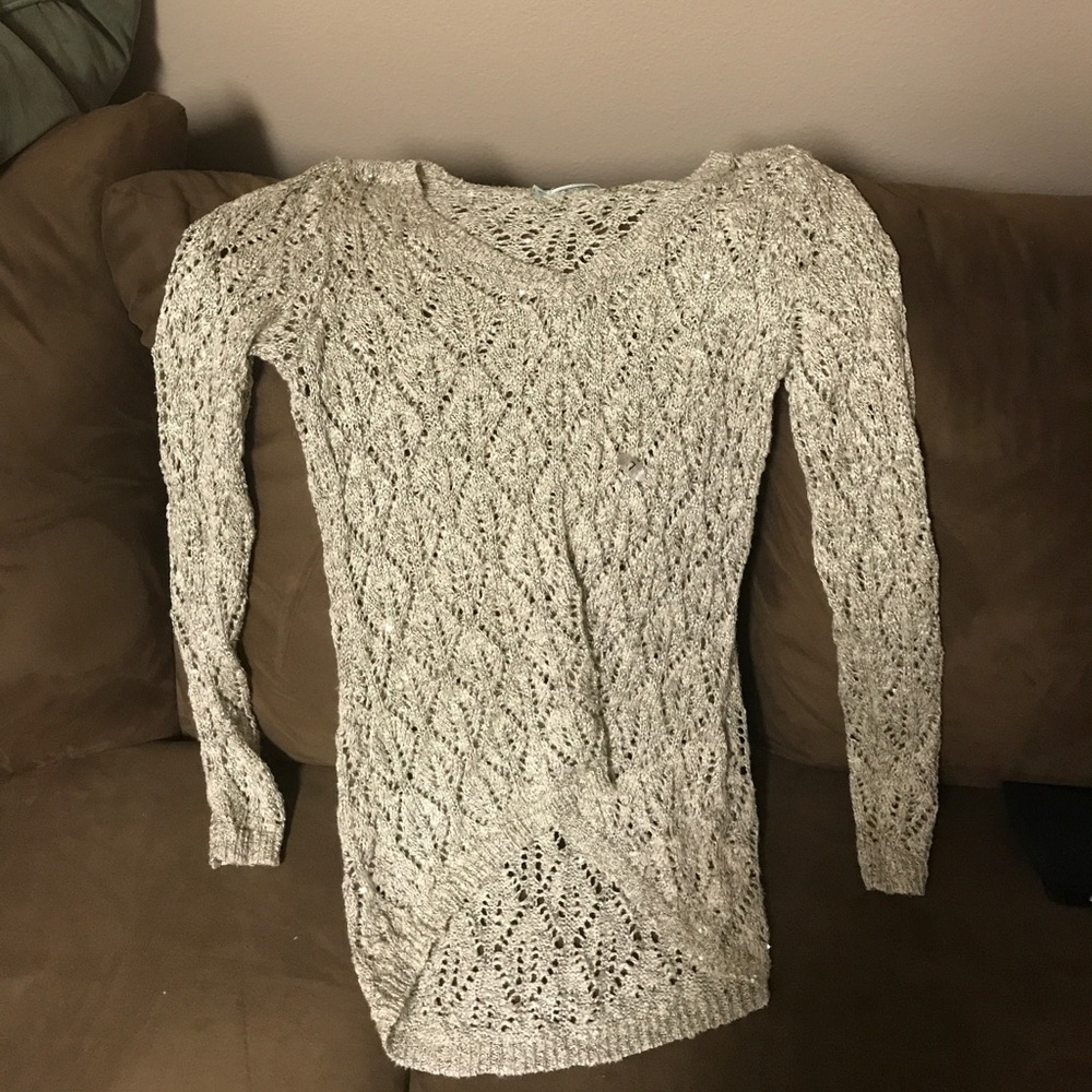 Sparkly Maurice's sweater