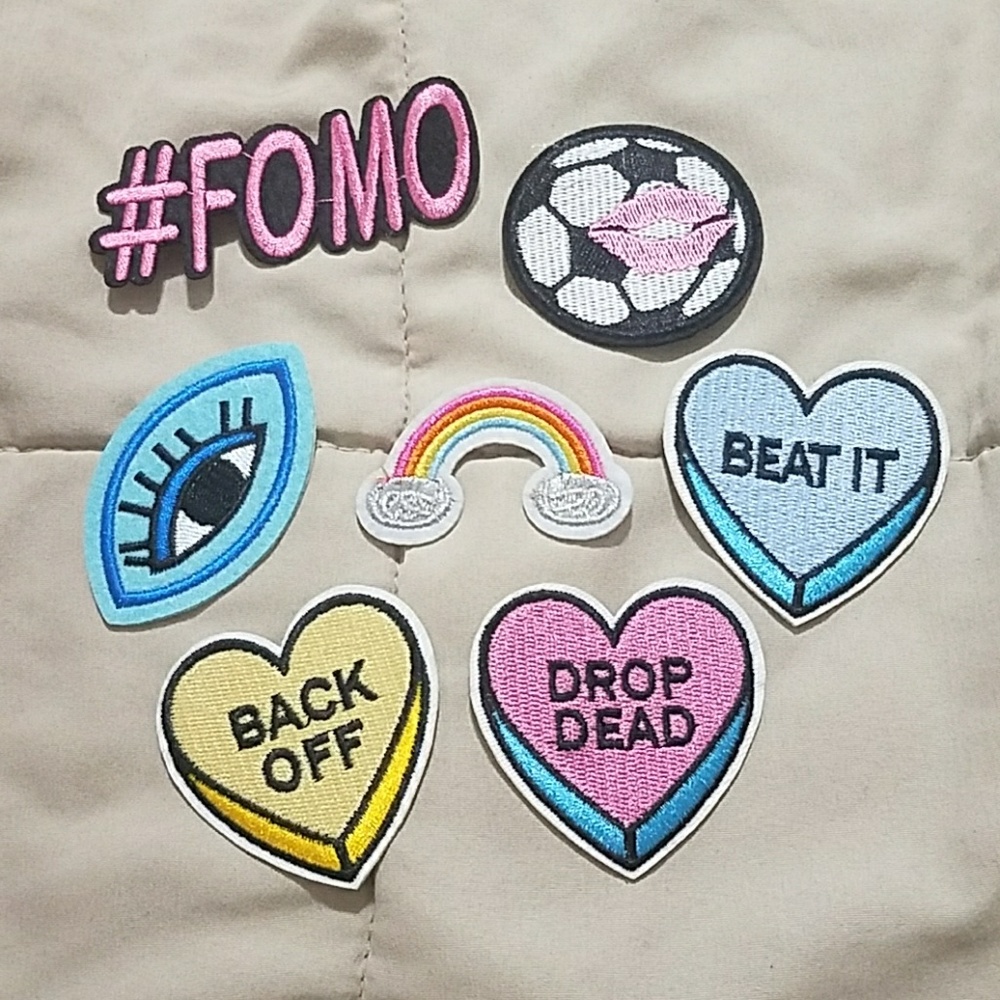 Ⓜ️New!  Set  Of 7 Fun Patches