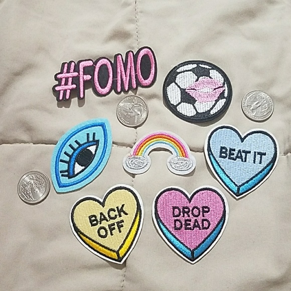 Ⓜ️New!  Set  Of 7 Fun Patches - Picture 2 of 6