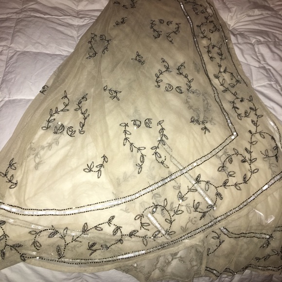 Free People beaded mesh wrap dress - Picture 2 of 5