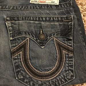 Men's True Religion size 34 straight Jeans