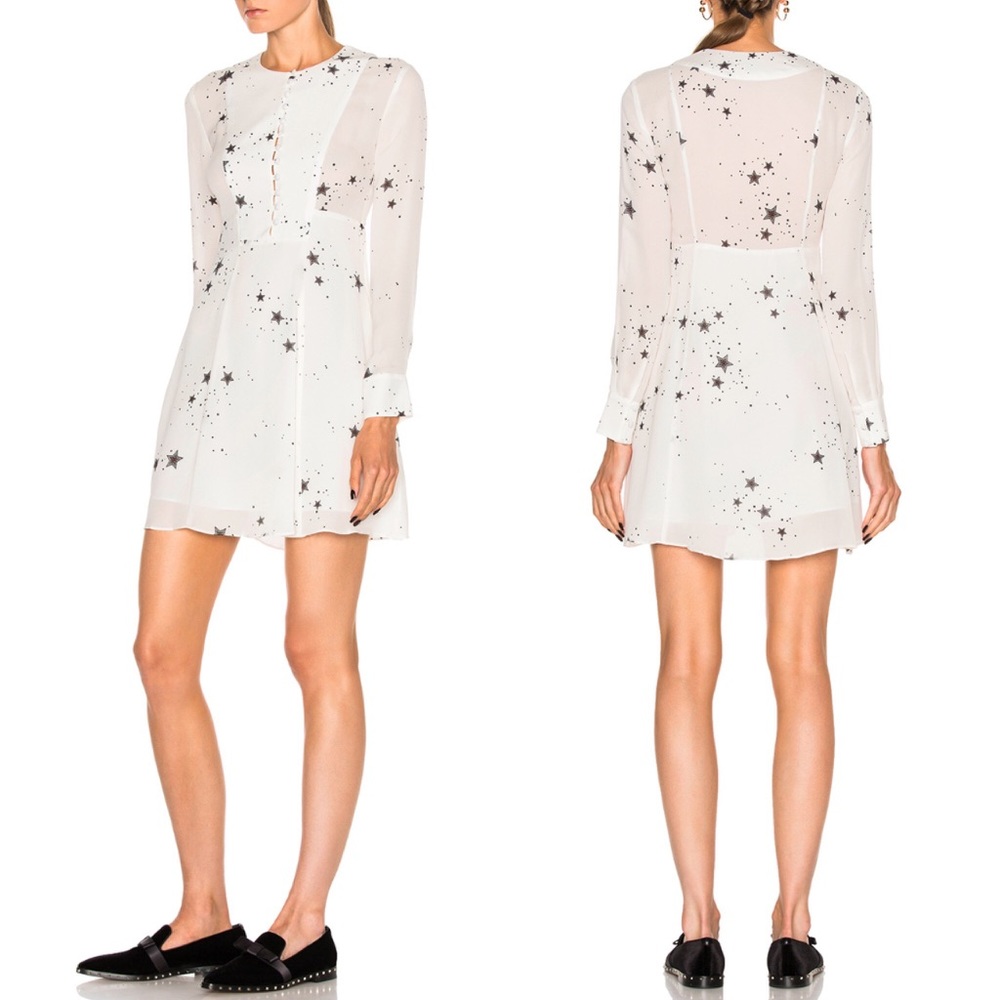 ✨HPx3!✨ NWT A.L.C. Star Print Dress - Picture 2 of 4