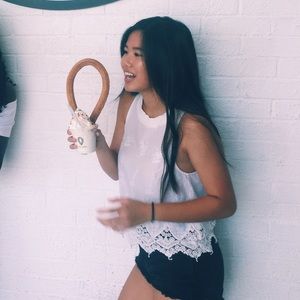 H&M Crochet Top | Small