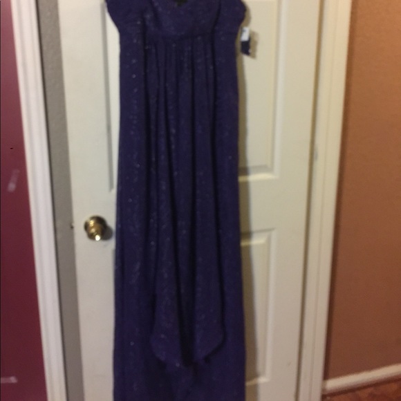 Laundry size 8 Navy Formal Gown - Picture 3 of 3