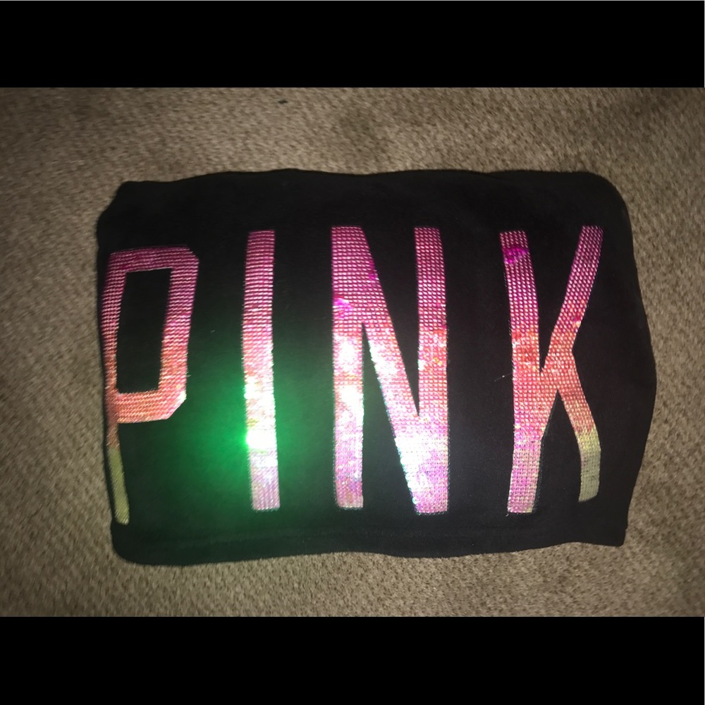 Victoria secret black sequin robe