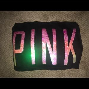 Victoria secret black sequin robe