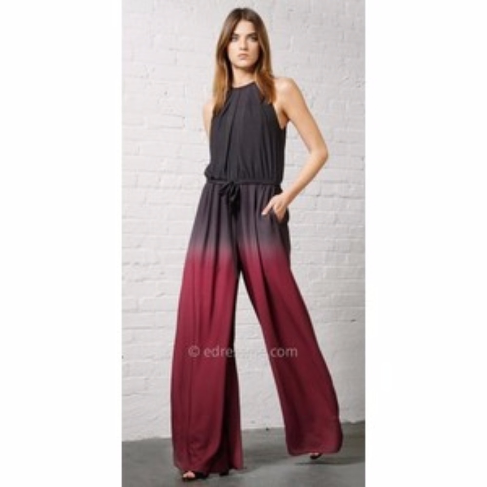 Greylin Bayton Ombre Jumpsuit Pantsuit XS