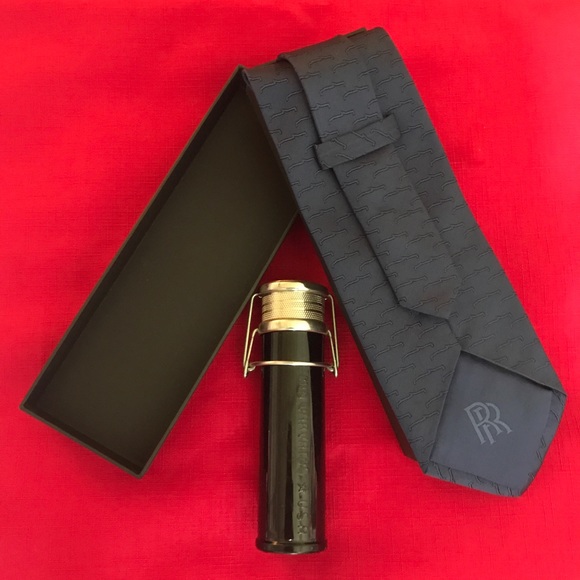 Rolls Royce 100% silk tie ๐ reduced for X-Mas ๐ - Picture 2 of 6