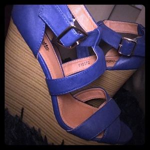 Charlotte Russe Wedge Heels - Size 10