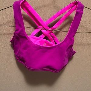Ivivva size girls 8 crop top reversible