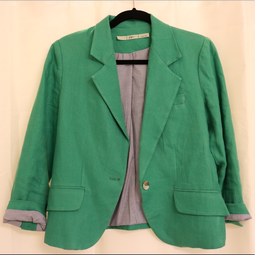 Green Blazer