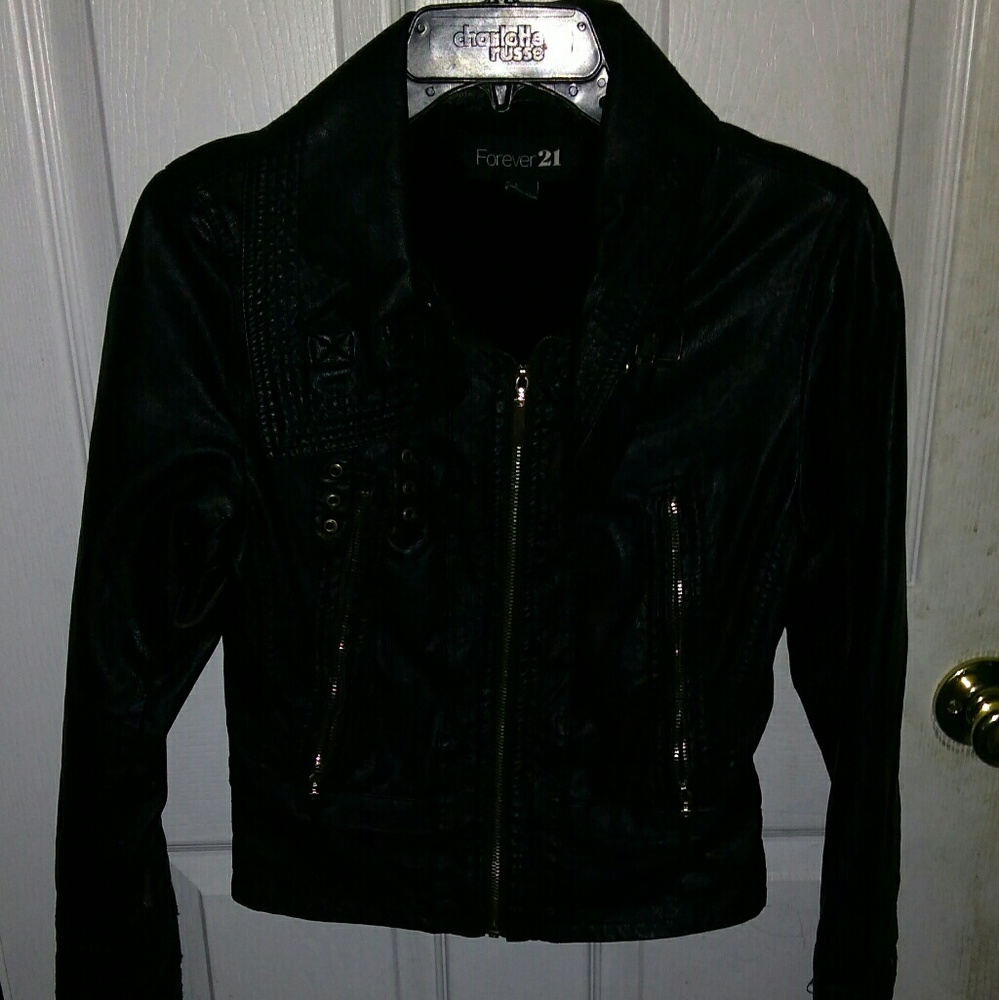 Leather jacket
