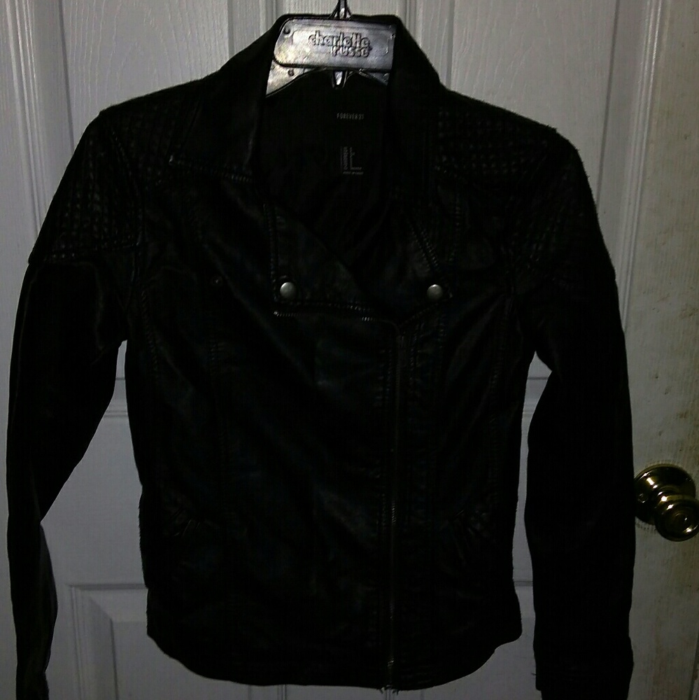 Leather jacket