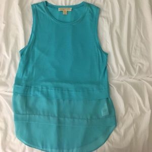 Turquoise Michael Kors Top