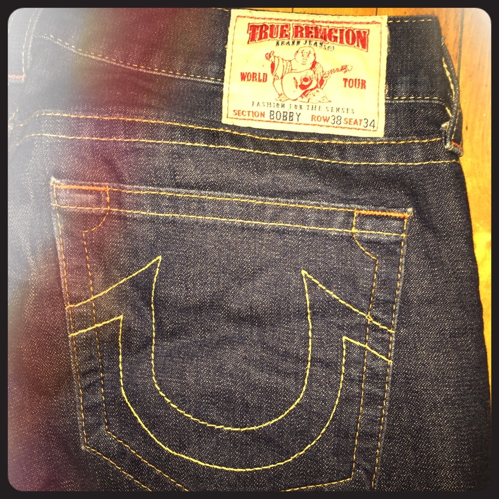 Pre-Owned True Religion "Bobby" Jeans sz 38 x 34