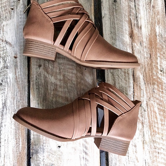 Criss-Cross Booties - Picture 2 of 3