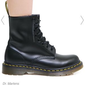 Black Dr. Marten Combat Boots- original