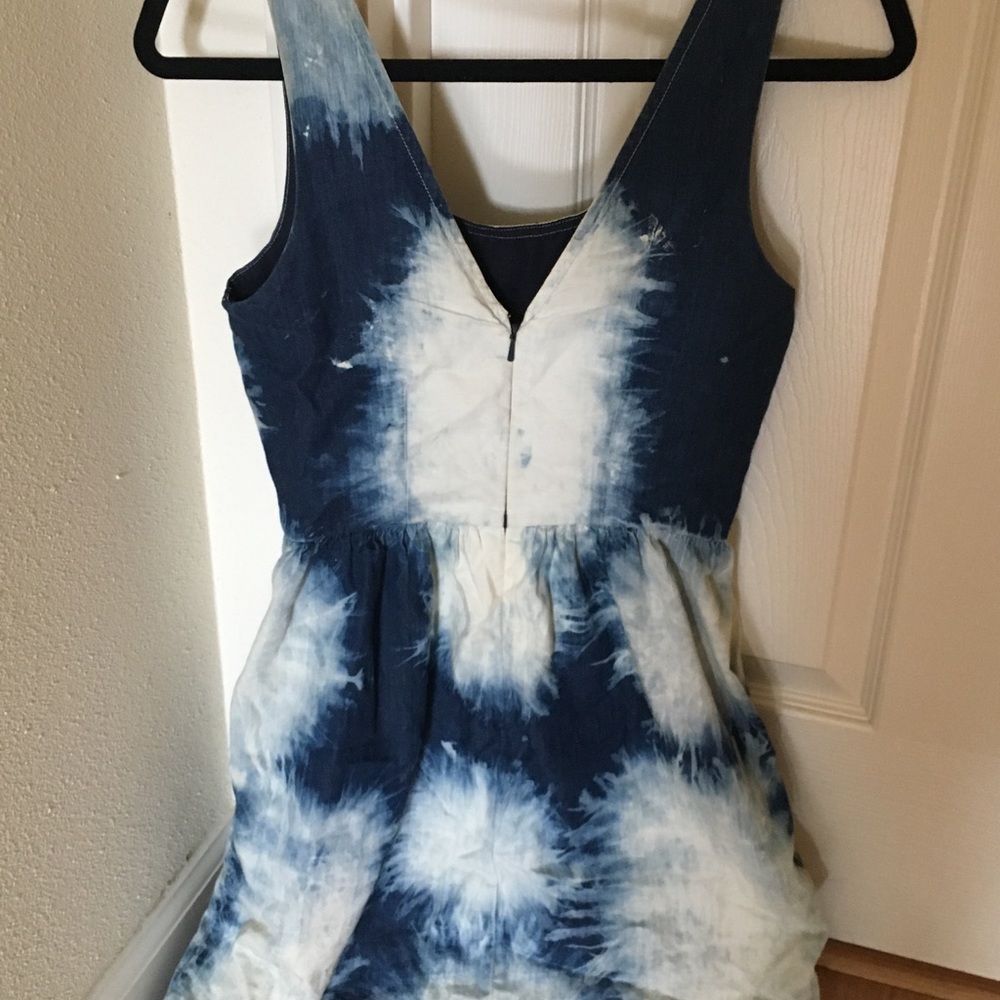 Tie Dye Dress With Pockets