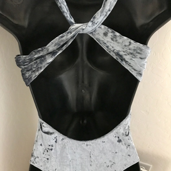 Crushed velvet Bodysuit - Picture 3 of 3