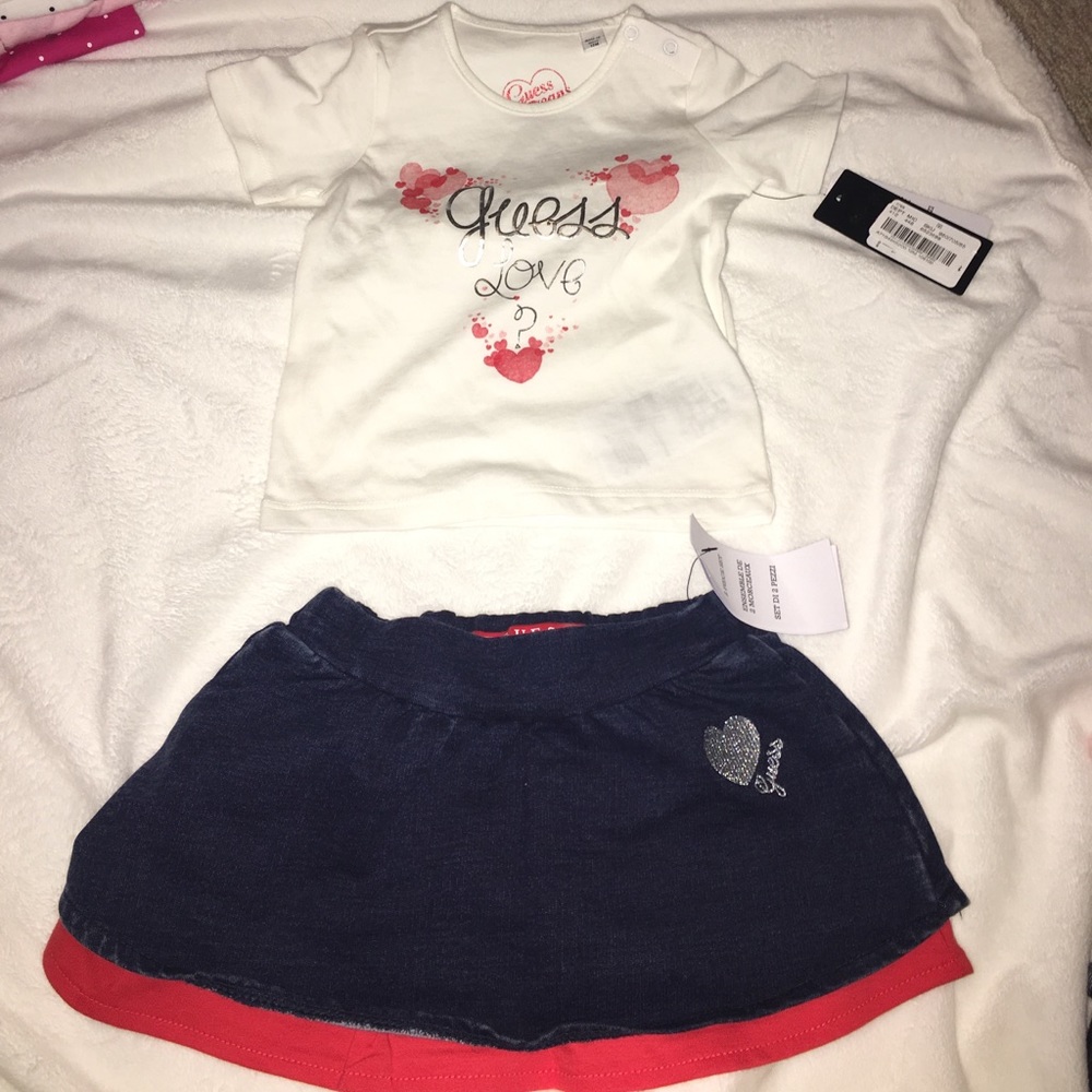 Guess jeans two piece set