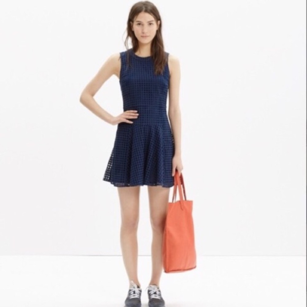 Madewell eyelet dress