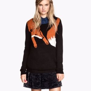 H&M Fox hug sweater