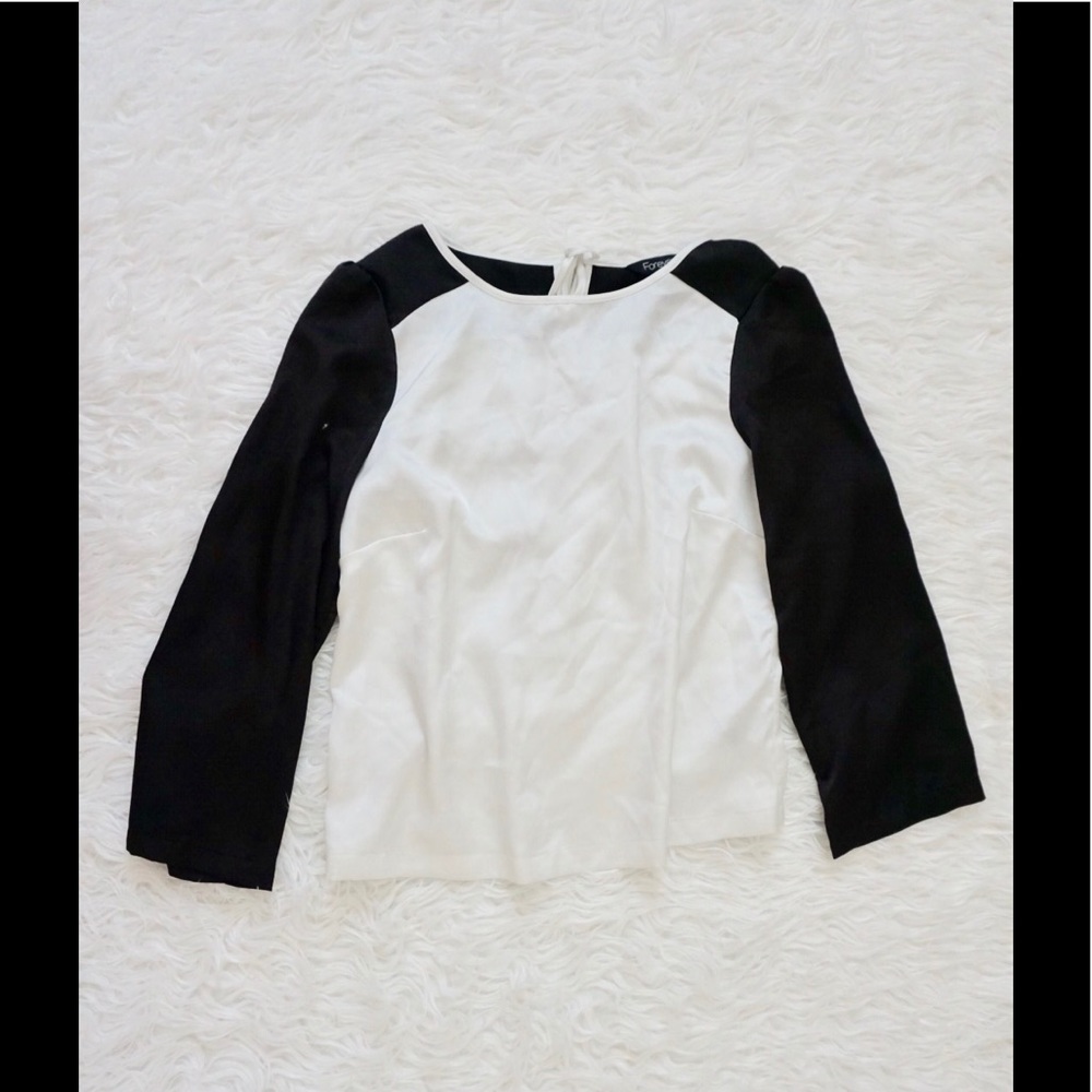 B&W Blouse