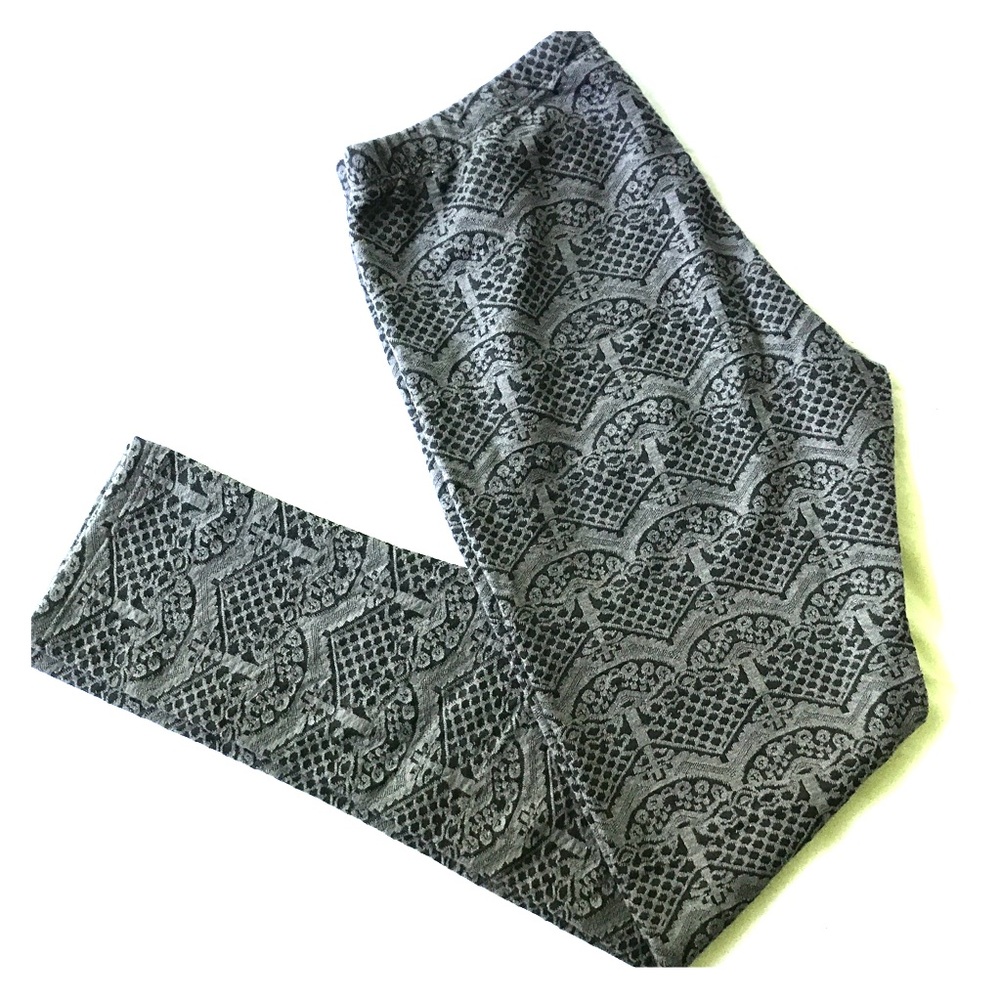 Mimi Chica Black/Grey Leggings