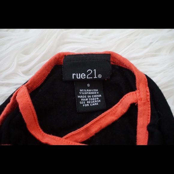 Black& Orange Tank - Picture 3 of 3