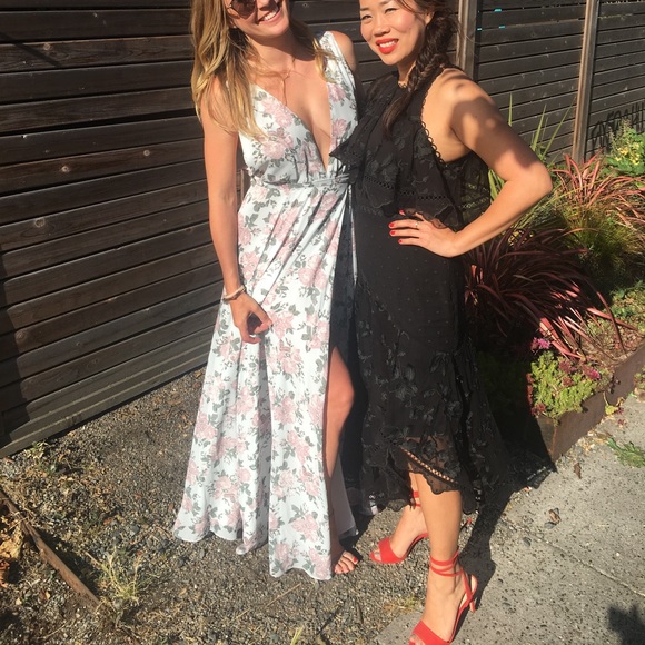 ZIMMERMANN cold shoulder silk appliquéd dress - Picture 5 of 8