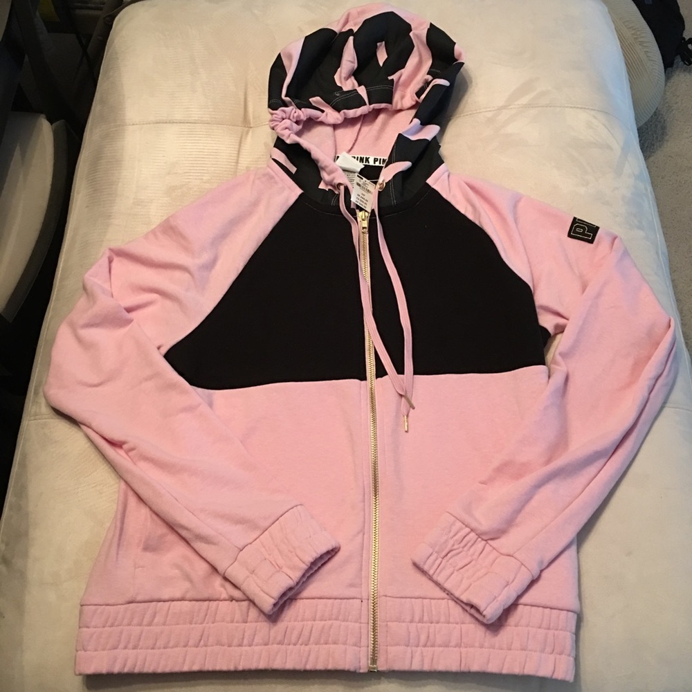 PINK perfect full zip hoodie